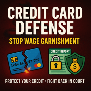 CREDIT CARD DEFENSE LAWSUIT PACKAGE