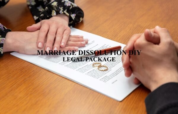 MARRIAGE DISSOLUTION LAWSUIT PACKAGE