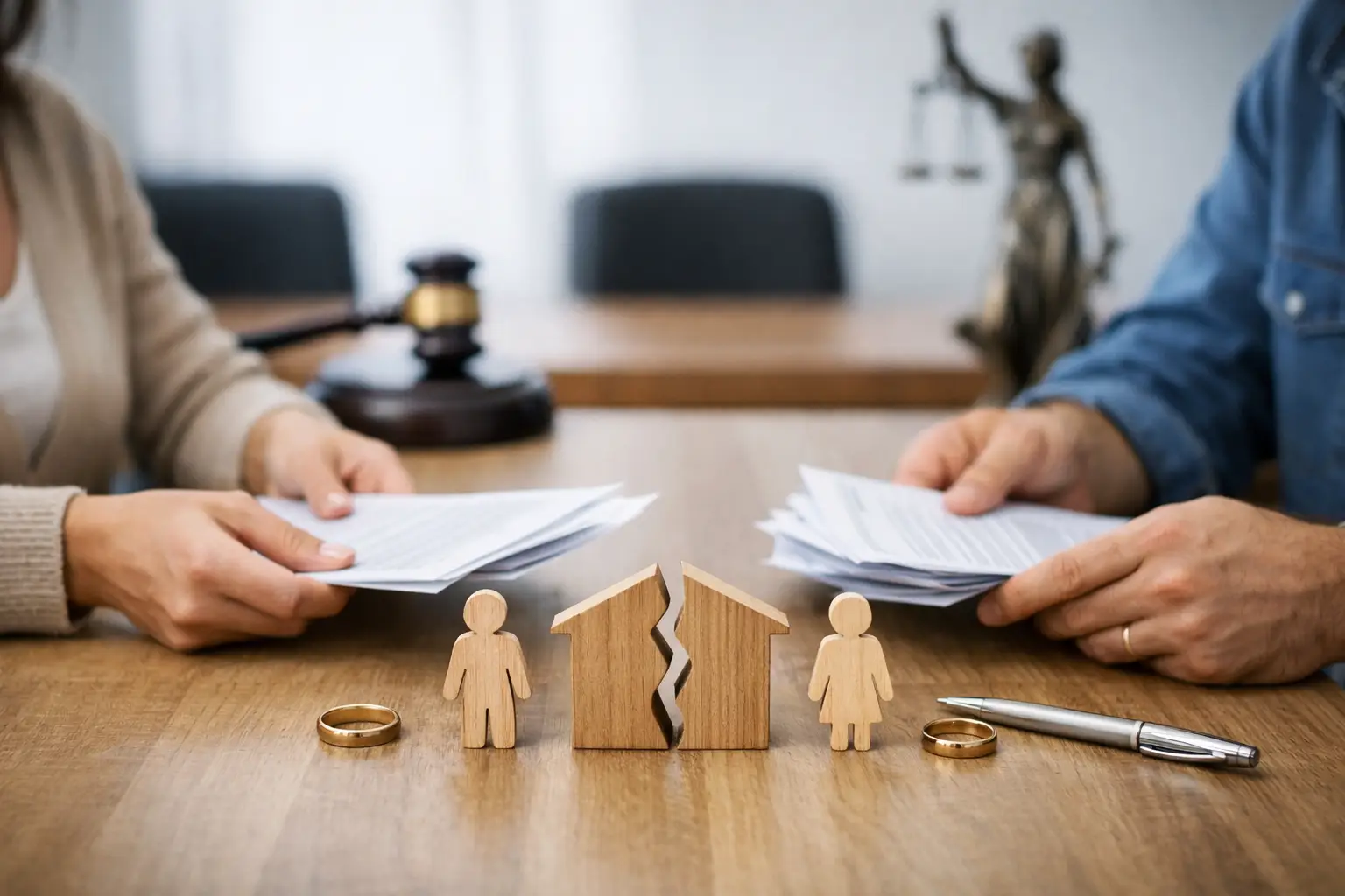 How to Get a Divorce Without a Lawyer in Court
