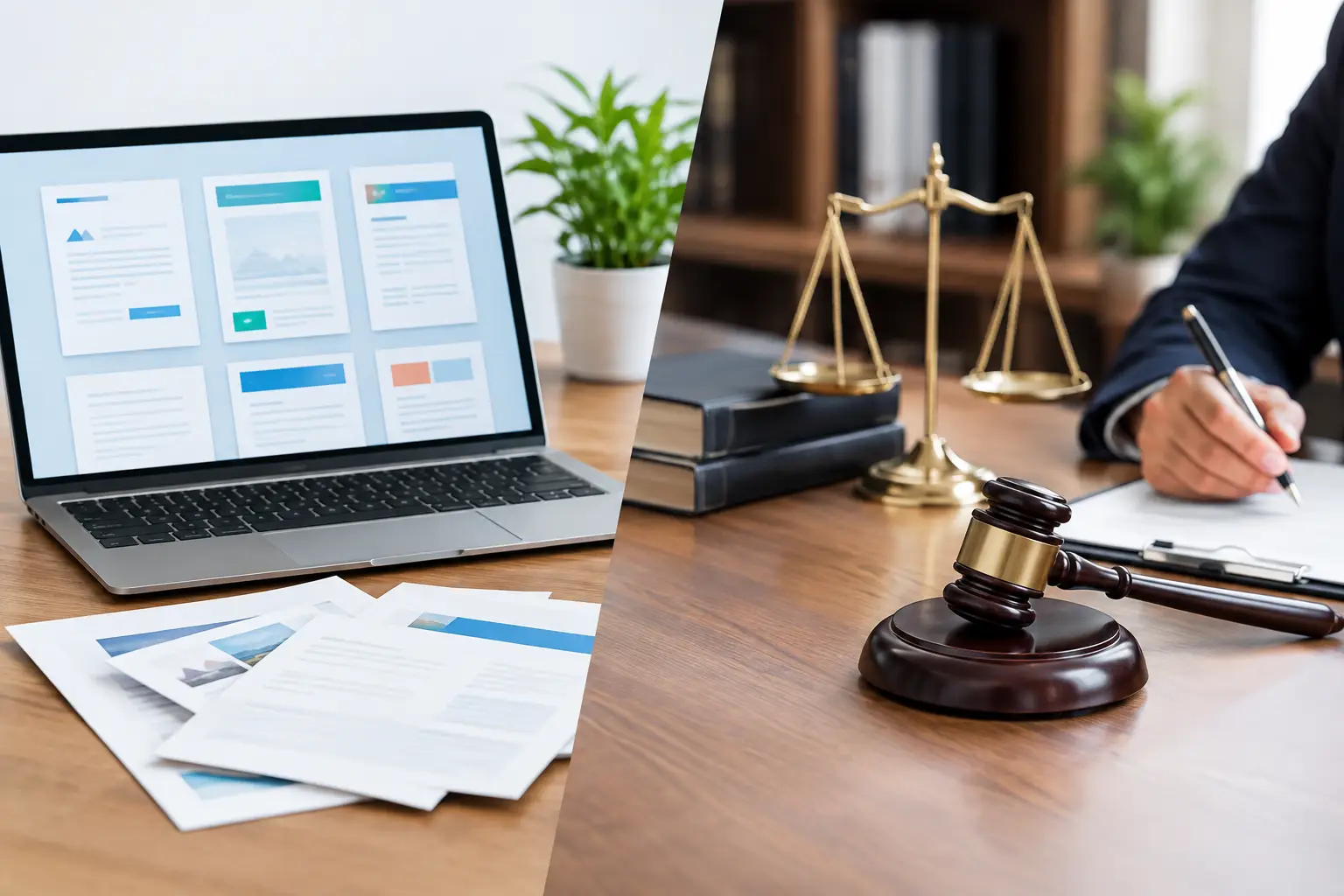 Templates Versus Legal Services Compared
