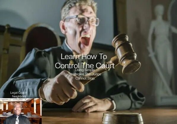 Judge small my pic a picture of the judge yelling and using the gravel